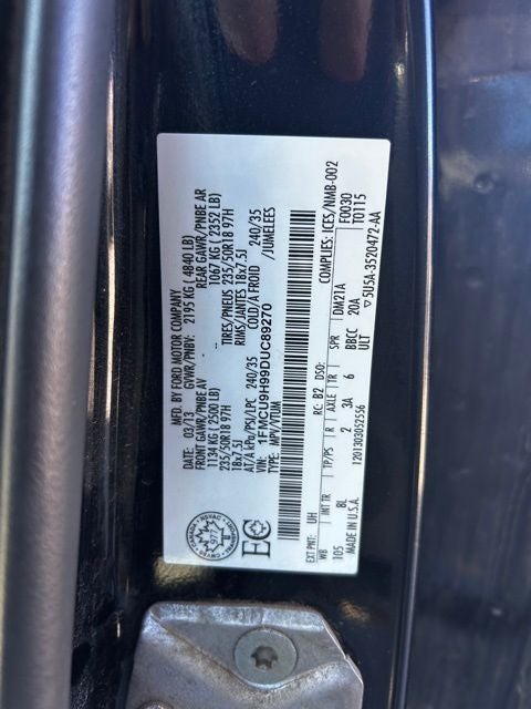 2013 Ford Escape SEL