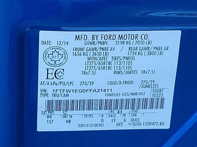 2015 Ford F-150 Base