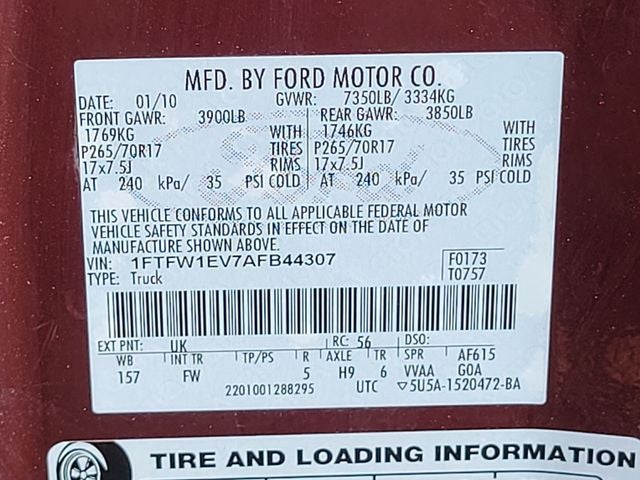 2010 Ford F-150 XLT
