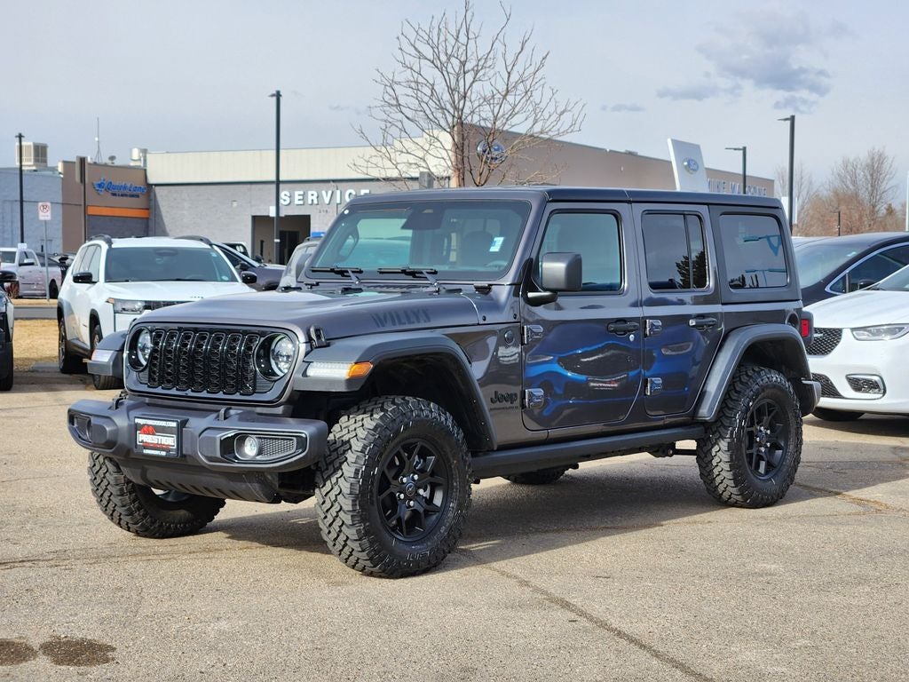 2026 Jeep Wrangler WRANGLER 4-DOOR WILLYS