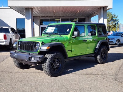 2026 Jeep Wrangler WRANGLER 4-DOOR WILLYS