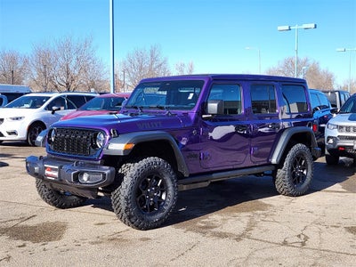2026 Jeep Wrangler WRANGLER 4-DOOR WILLYS