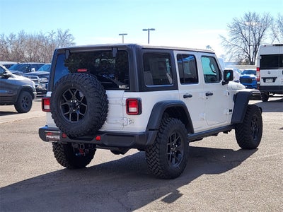 2026 Jeep Wrangler WRANGLER 4-DOOR WILLYS