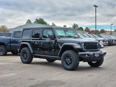 2026 Jeep Wrangler WRANGLER 4-DOOR WILLYS