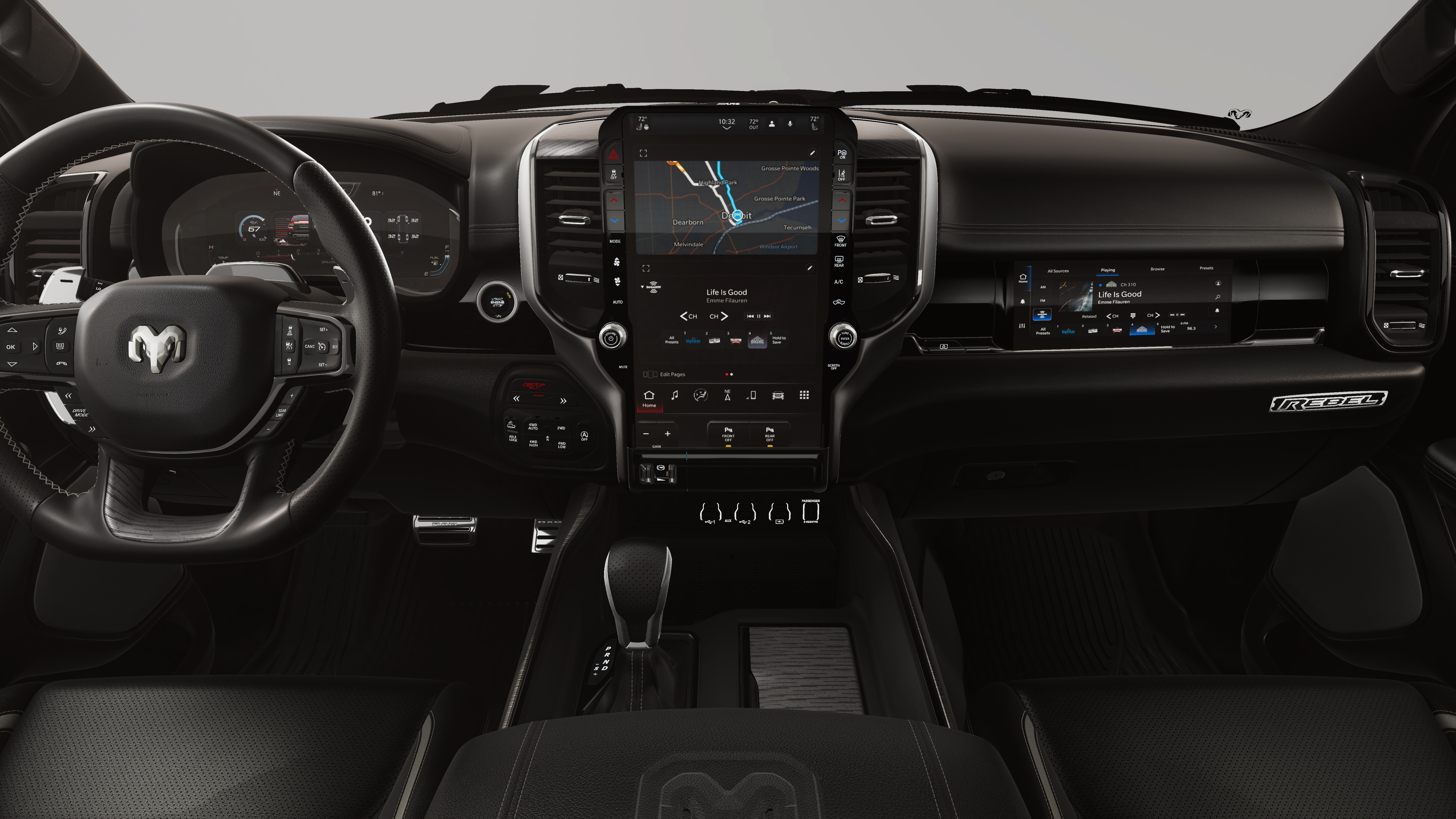 2026 RAM 1500 RAM 1500 REBEL CREW CAB 4X4 5'7' BOX