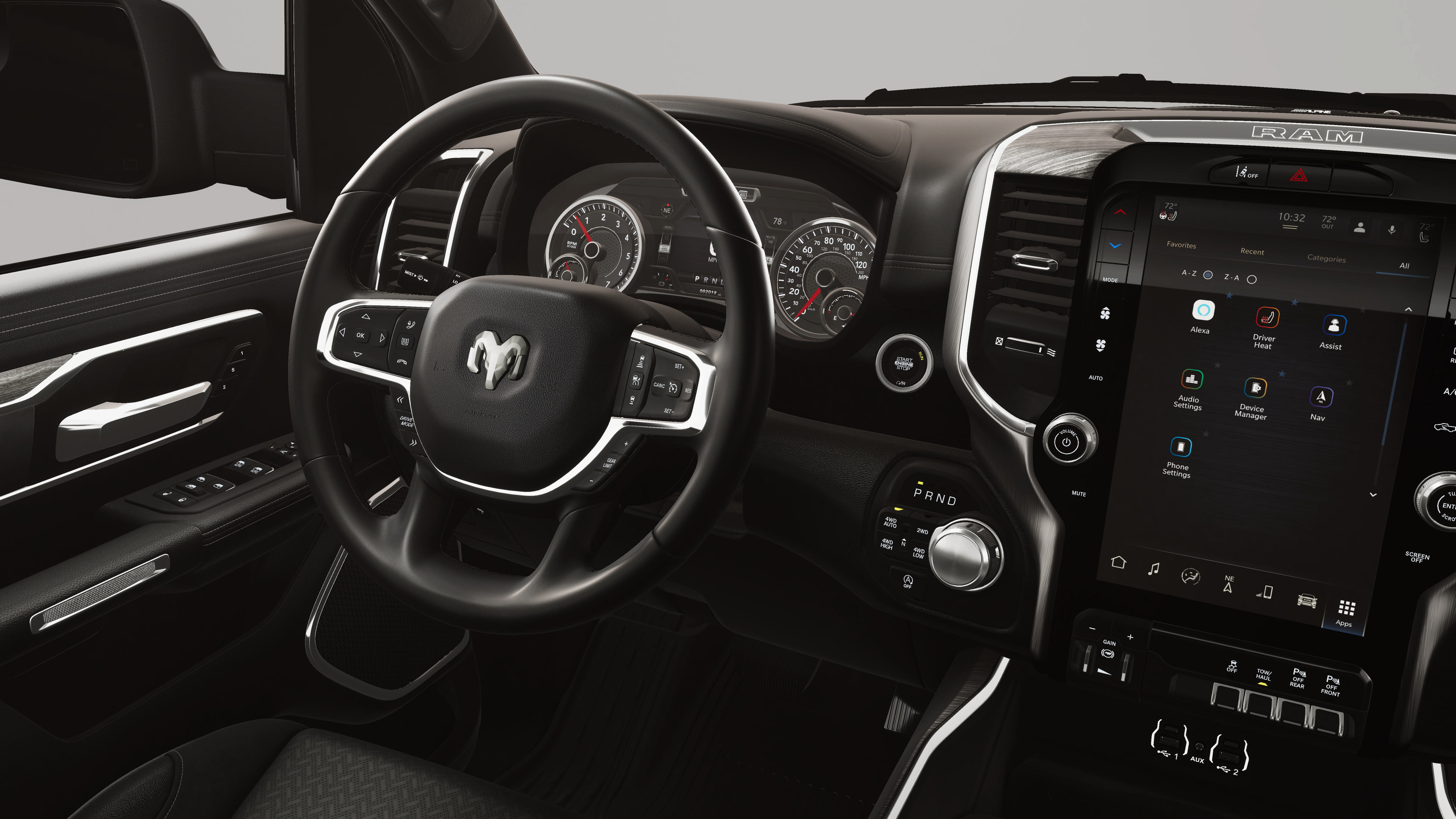 2026 RAM 1500 RAM 1500 LARAMIE CREW CAB 4X4 6'4' BOX