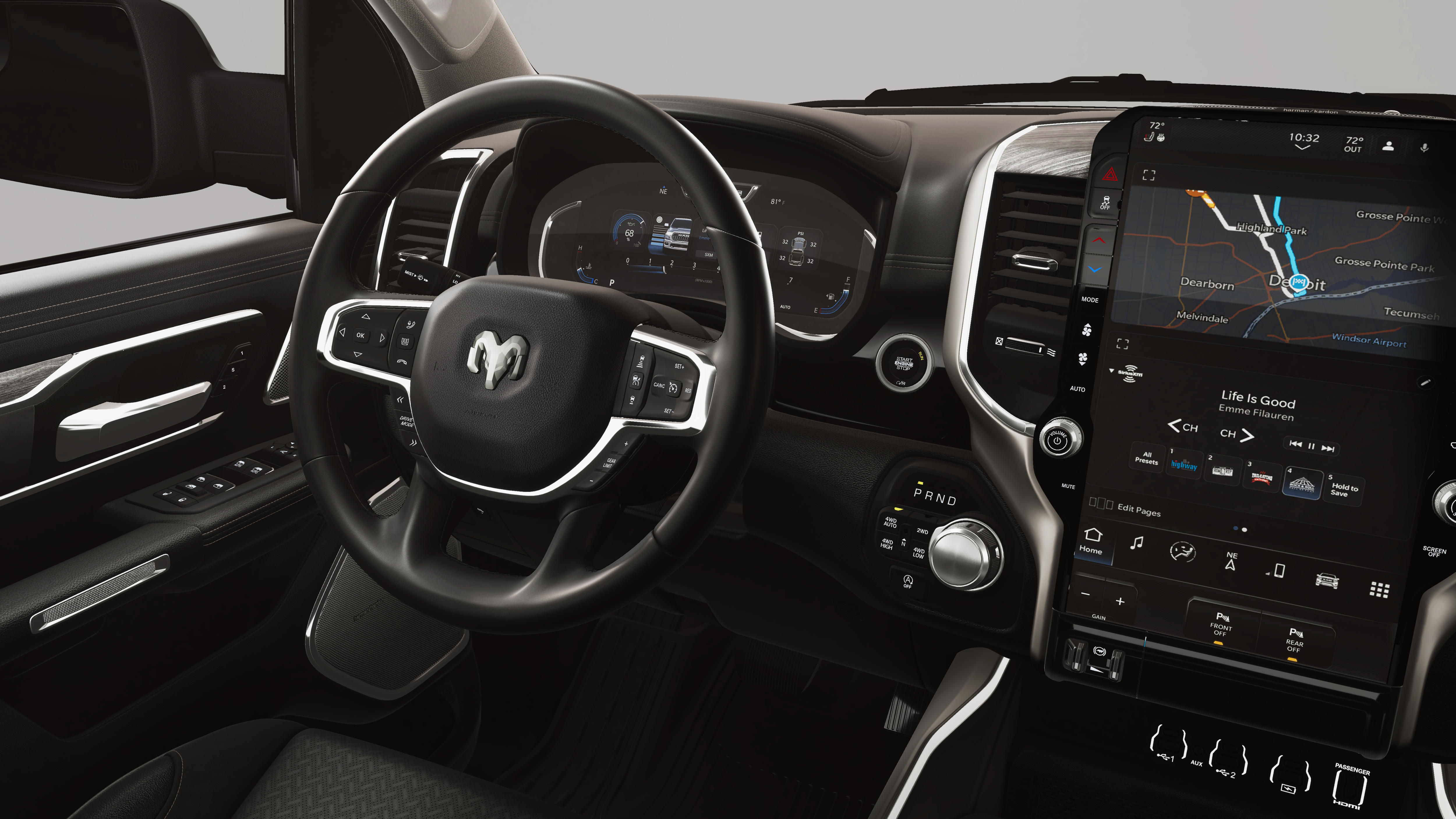 2026 RAM 1500 RAM 1500 LARAMIE CREW CAB 4X4 6'4' BOX