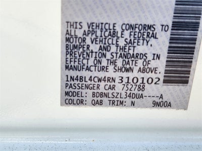 2024 Nissan Altima SR Intelligent AWD