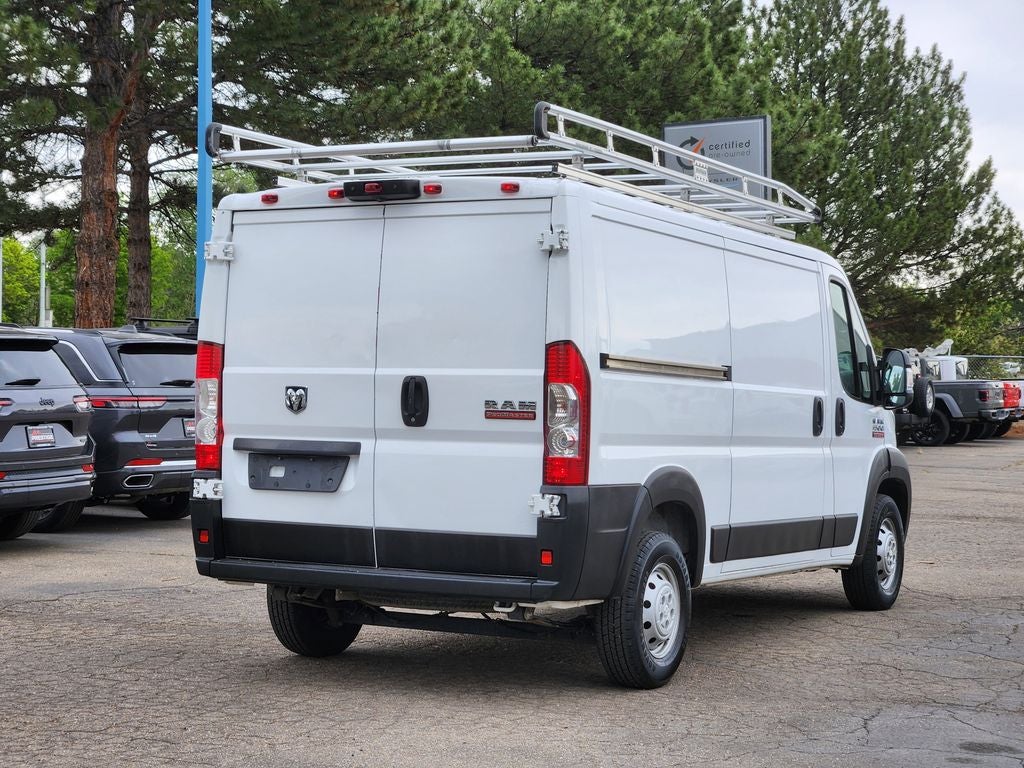 2019 RAM ProMaster 1500 Cargo Van Low Roof 136' WB
