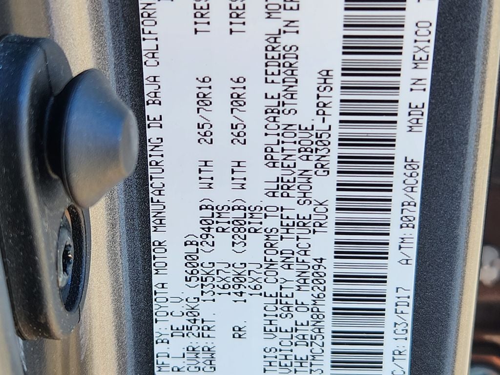 2023 Toyota Tacoma TRD Off Road