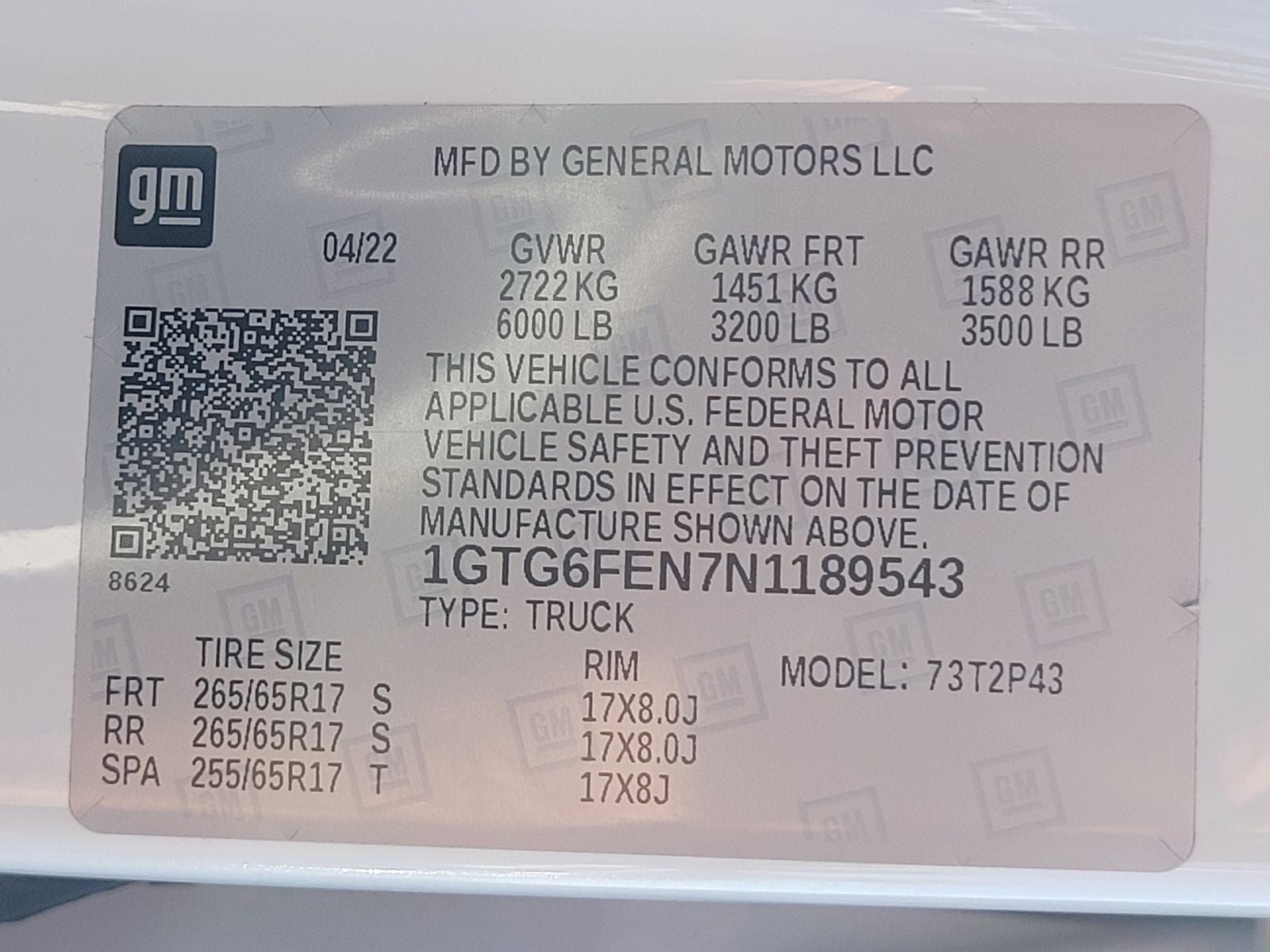 2022 GMC Canyon AT4 w/Leather