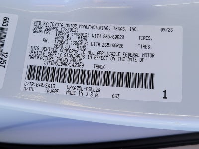 2024 Toyota Tundra Limited