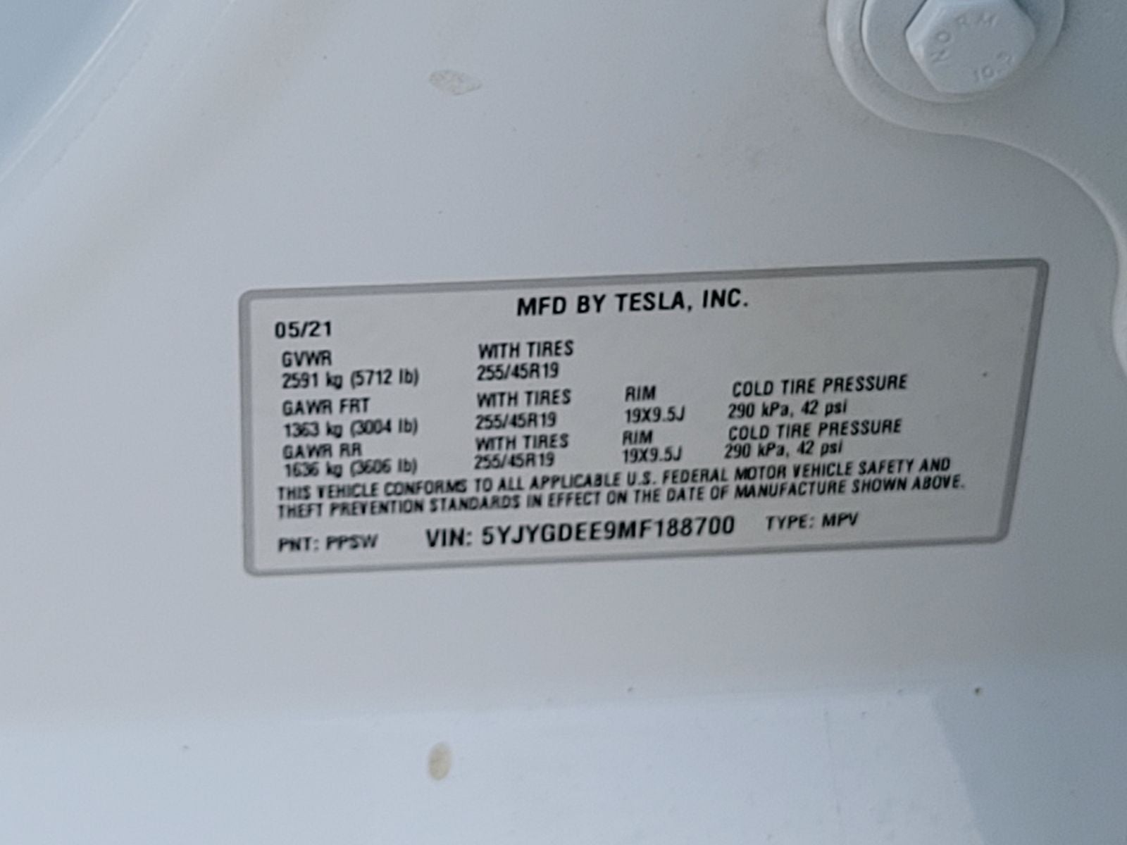 2021 Tesla Model Y Long Range