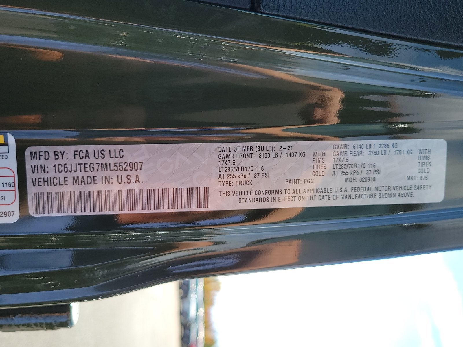 2021 Jeep Gladiator Mojave 4x4