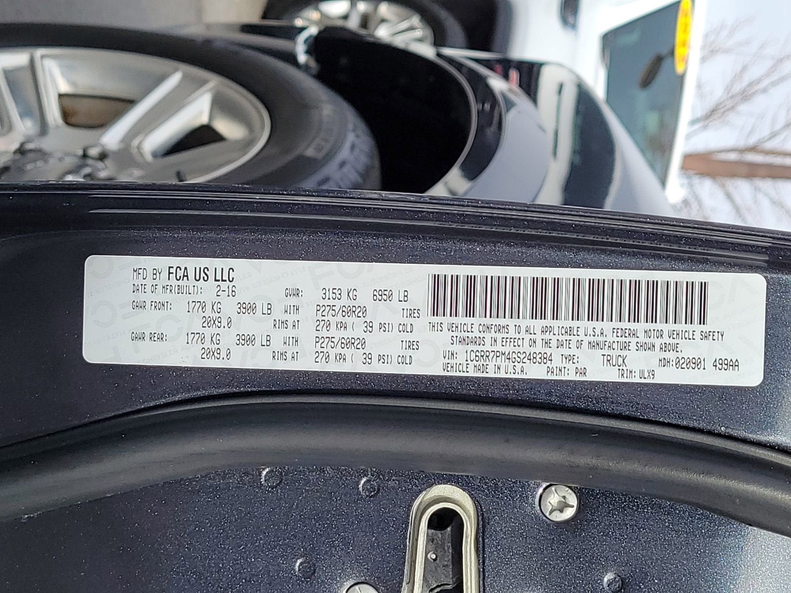 2016 RAM 1500 Longhorn Limited