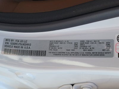 2020 RAM 1500 Laramie