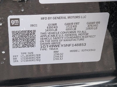 2022 GMC Sierra 3500 HD Denali