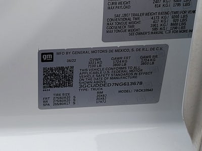 2022 Chevrolet Silverado 1500 LT