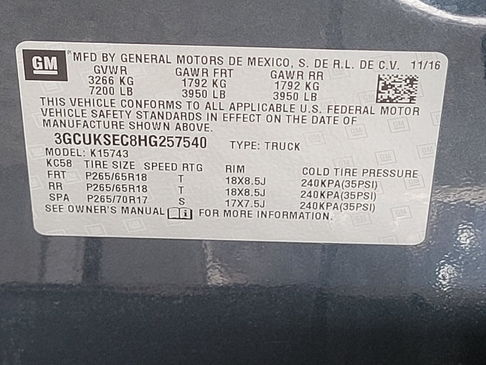 2017 Chevrolet Silverado 1500 LTZ