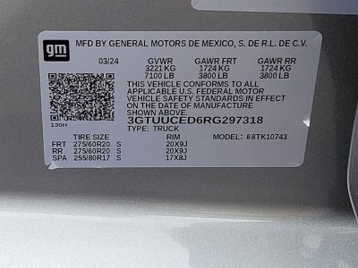 2024 GMC Sierra 1500 Elevation