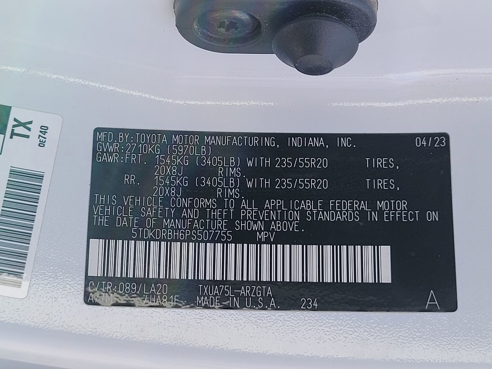 2023 Toyota Highlander L