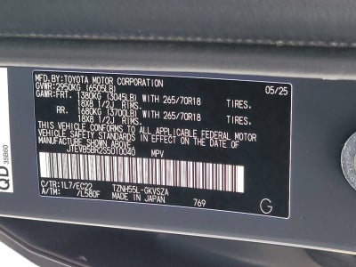 2025 Toyota 4Runner Hybrid TRD Off Road