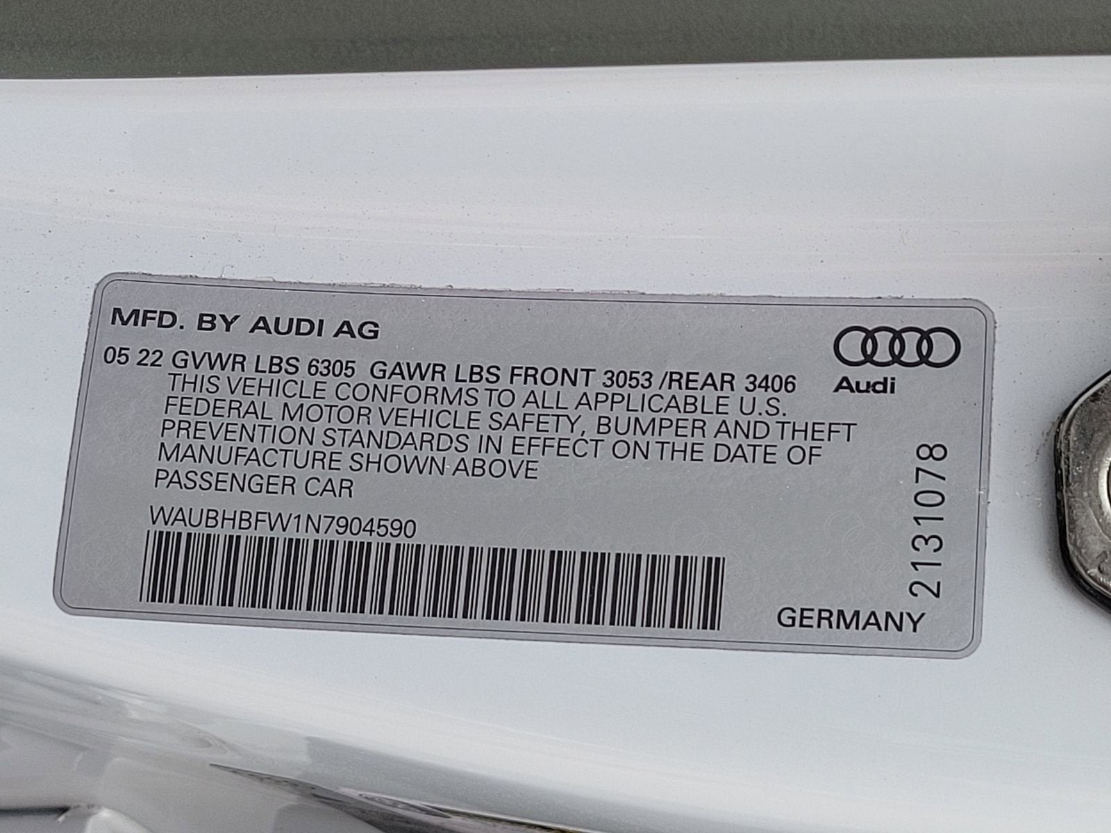 2022 Audi RS e-tron GT Base