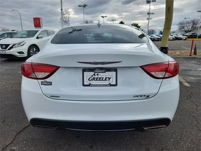 2015 Chrysler 200 S