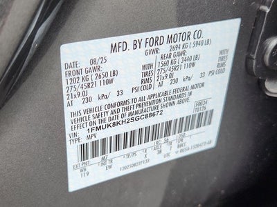 2025 Ford Explorer ST-Line