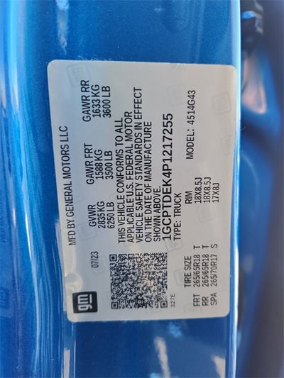 2023 Chevrolet Colorado 4WD Z71