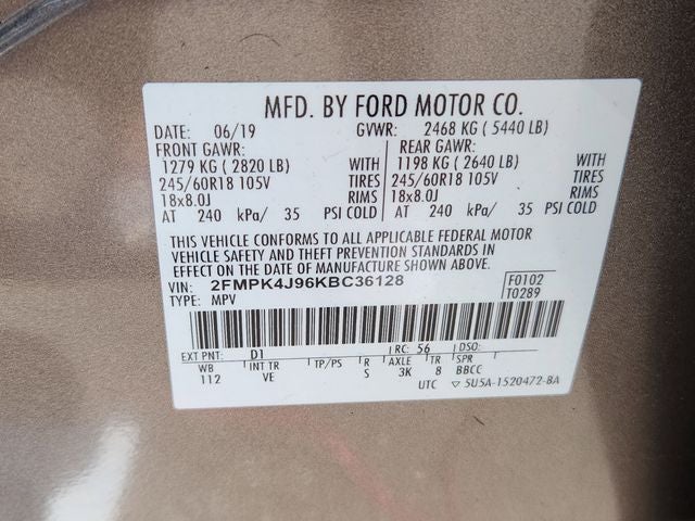 2019 Ford Edge SEL