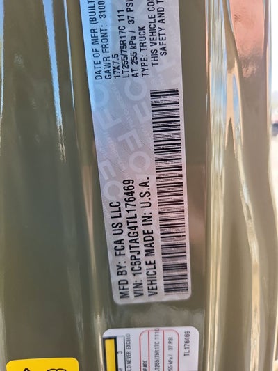 2026 Jeep Gladiator GLADIATOR WILLYS '41 4X4