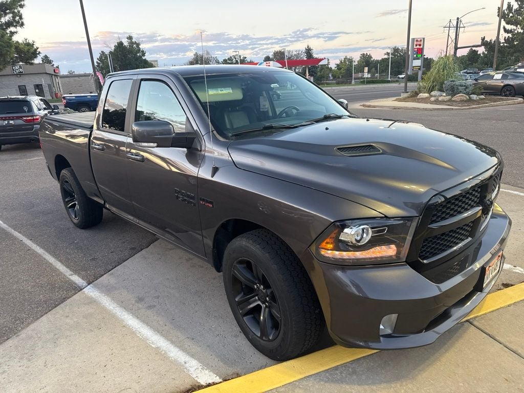 2018 RAM 1500 Night Quad Cab 4x4 6'4' Box