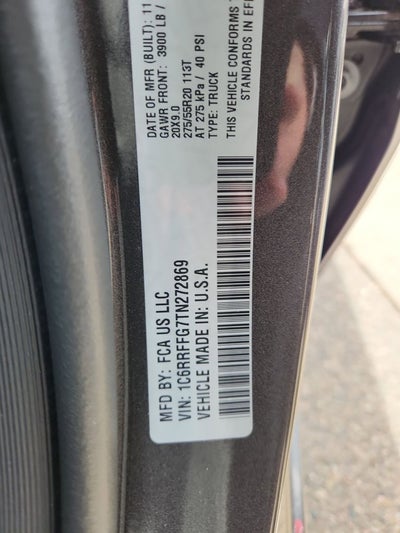 2026 RAM 1500 RAM 1500 BIG HORN CREW CAB 4X4 5'7' BOX