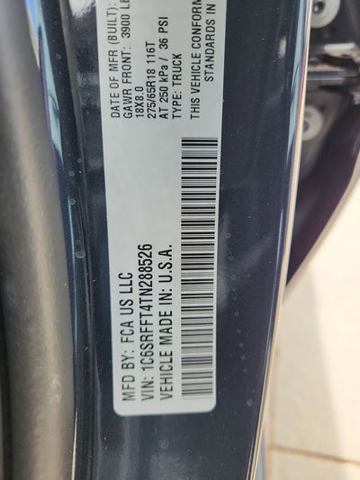 2026 RAM 1500 RAM 1500 BIG HORN CREW CAB 4X4 5'7' BOX