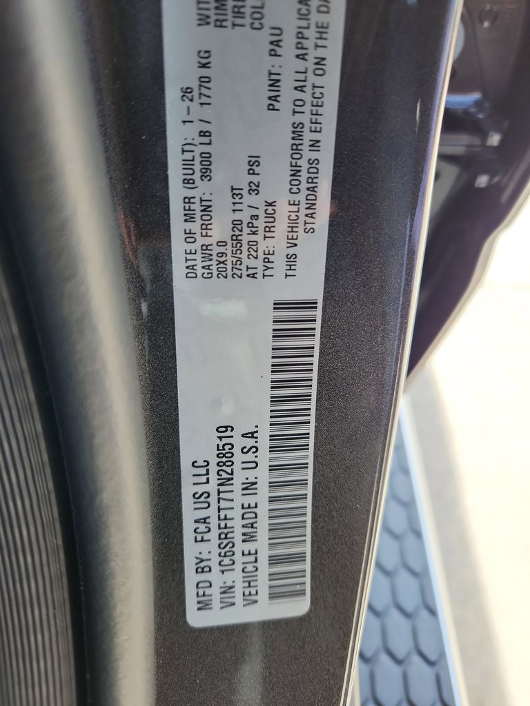 2026 RAM 1500 RAM 1500 BIG HORN CREW CAB 4X4 5'7' BOX