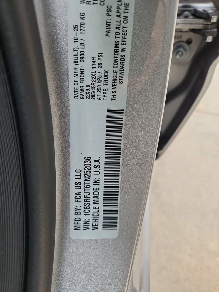 2026 RAM 1500 RAM 1500 LARAMIE CREW CAB 4X4 5'7' BOX