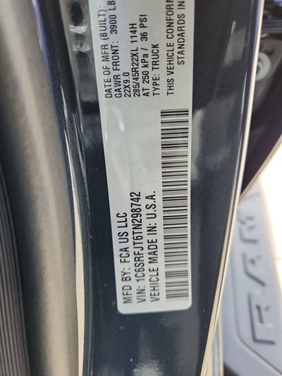 2026 RAM 1500 RAM 1500 LARAMIE CREW CAB 4X4 5'7' BOX