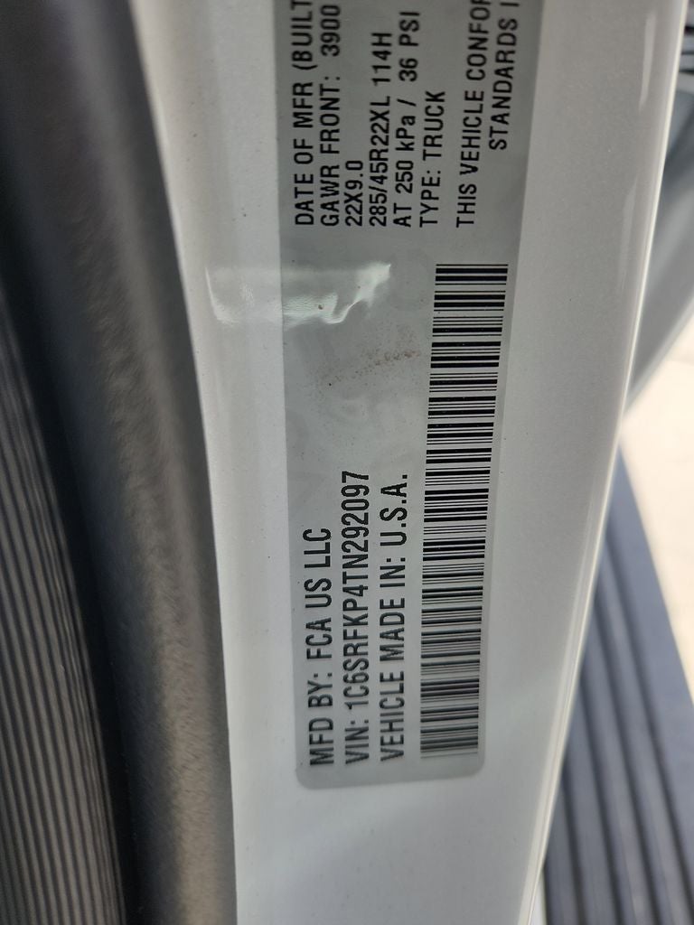 2026 RAM 1500 RAM 1500 TUNGSTEN CREW CAB 4X4