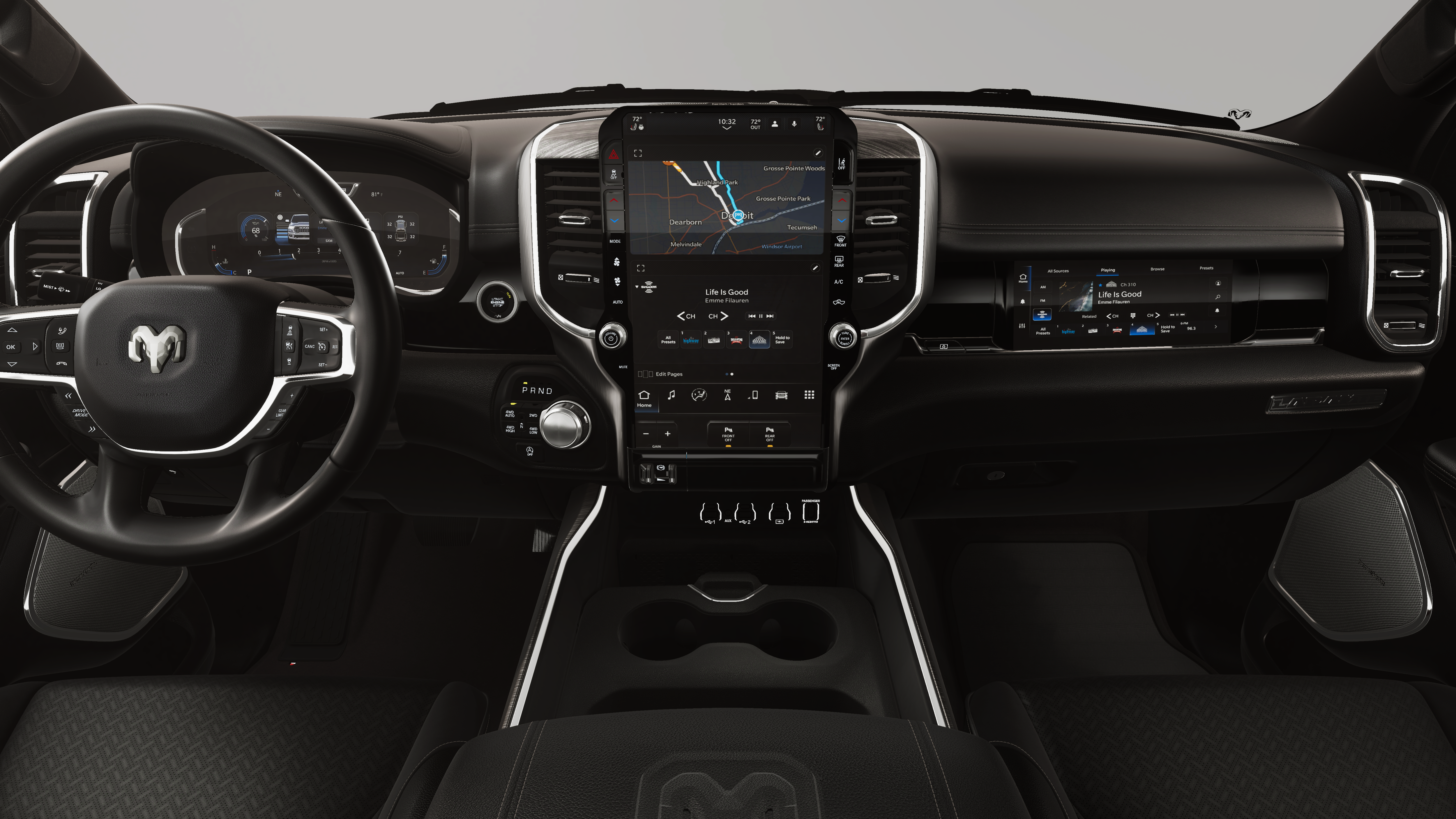 2026 RAM 1500 RAM 1500 LARAMIE CREW CAB 4X4 6'4' BOX