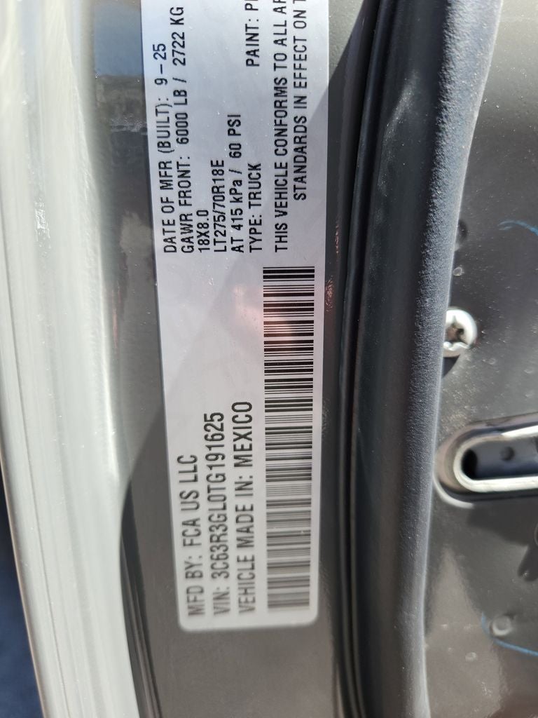 2026 RAM 3500 RAM 3500 TRADESMAN CREW CAB 4X4 8' BOX