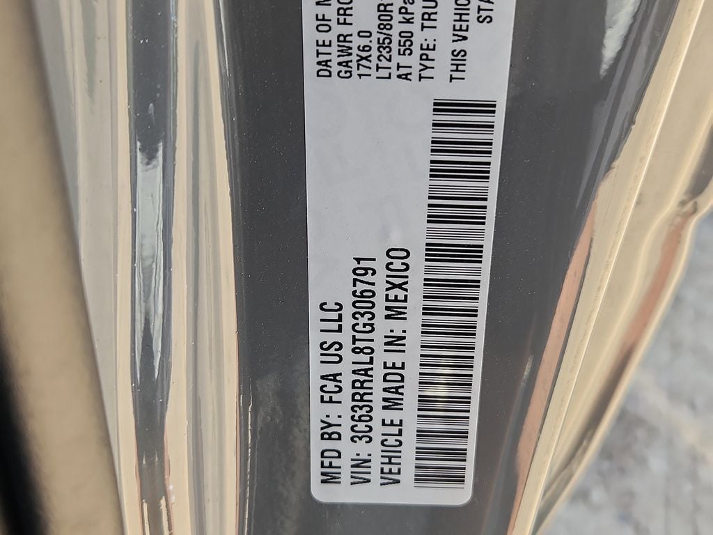 2026 RAM 3500 RAM 3500 TRADESMAN REGULAR CAB 4X4 8' BOX