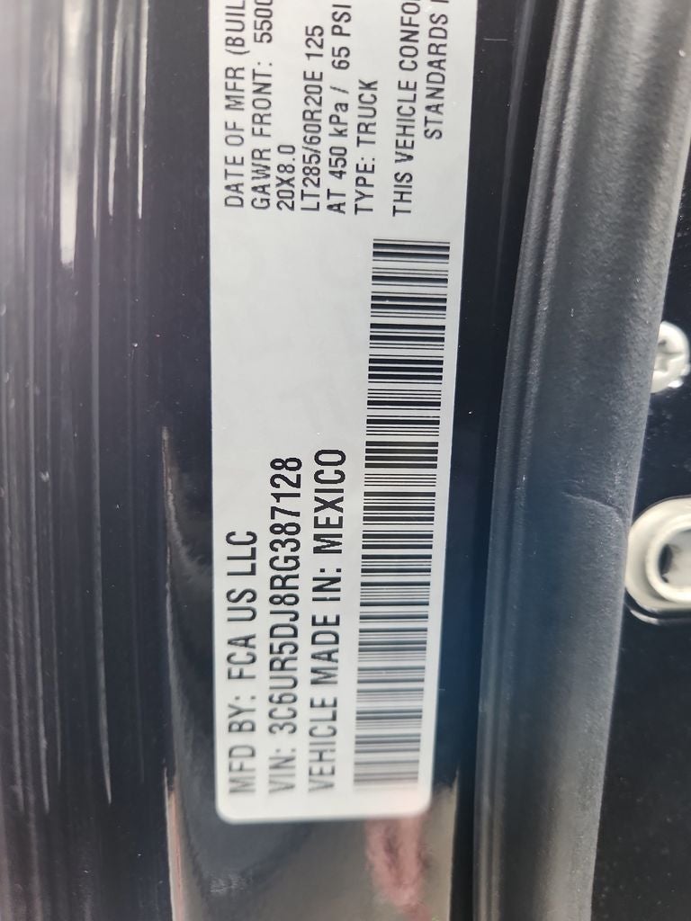 2024 RAM 2500 Big Horn Crew Cab 4x4 6'4' Box