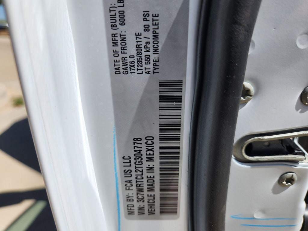2026 RAM 3500 Chassis Cab RAM 3500 TRADESMAN CREW CAB CHASSIS 4X4 60' CA