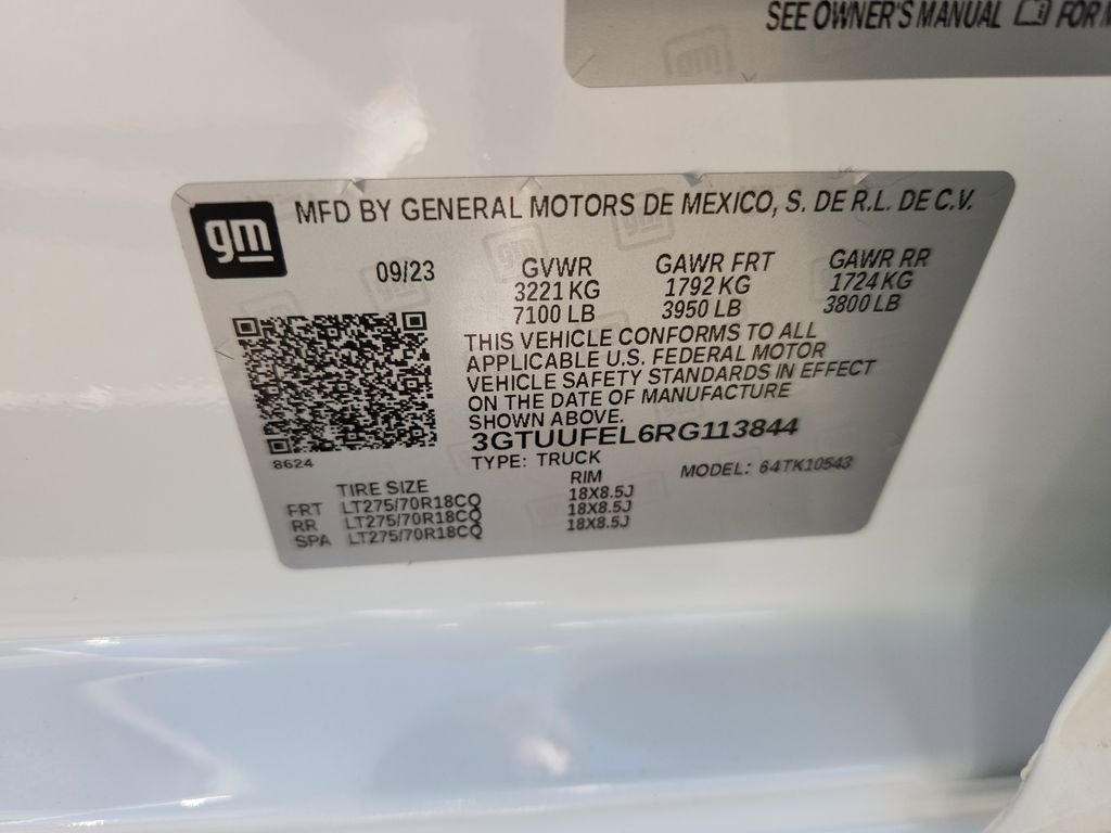 2024 GMC Sierra 1500 4WD Crew Cab Short Box AT4X