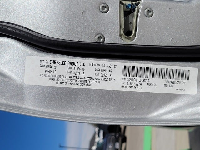 2013 Dodge Dart SE/AERO