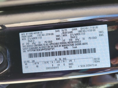 2023 Ford F-150 Platinum