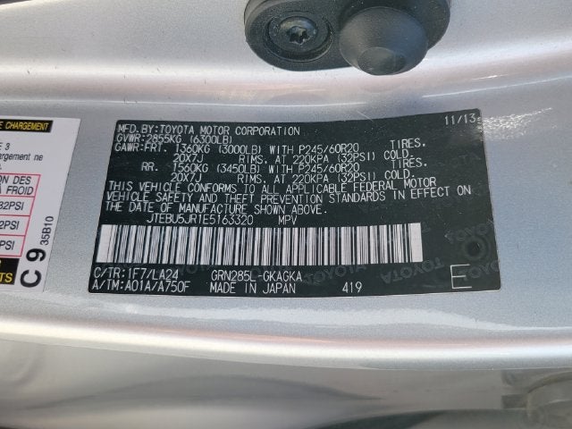 2014 Toyota 4Runner Limited
