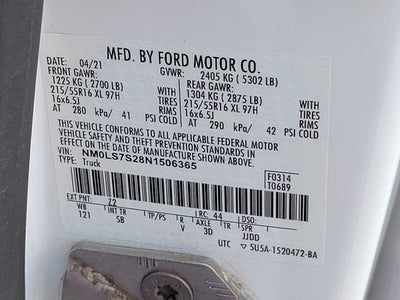 2022 Ford Transit Connect XL
