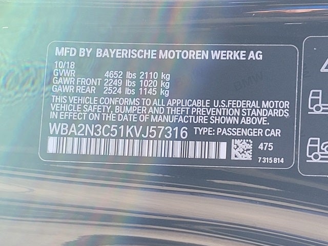 2019 BMW 2 Series M240i xDrive